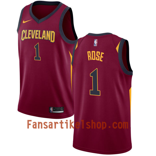NBA Cleveland Cavaliers Trikot Derrick Rose 1 Nike 2017-18 Maroon Swingman - Herren NBA Cleveland Cavaliers Trikot Derrick Rose 1 Nike 2017-18 Maroon Swingman - Herren